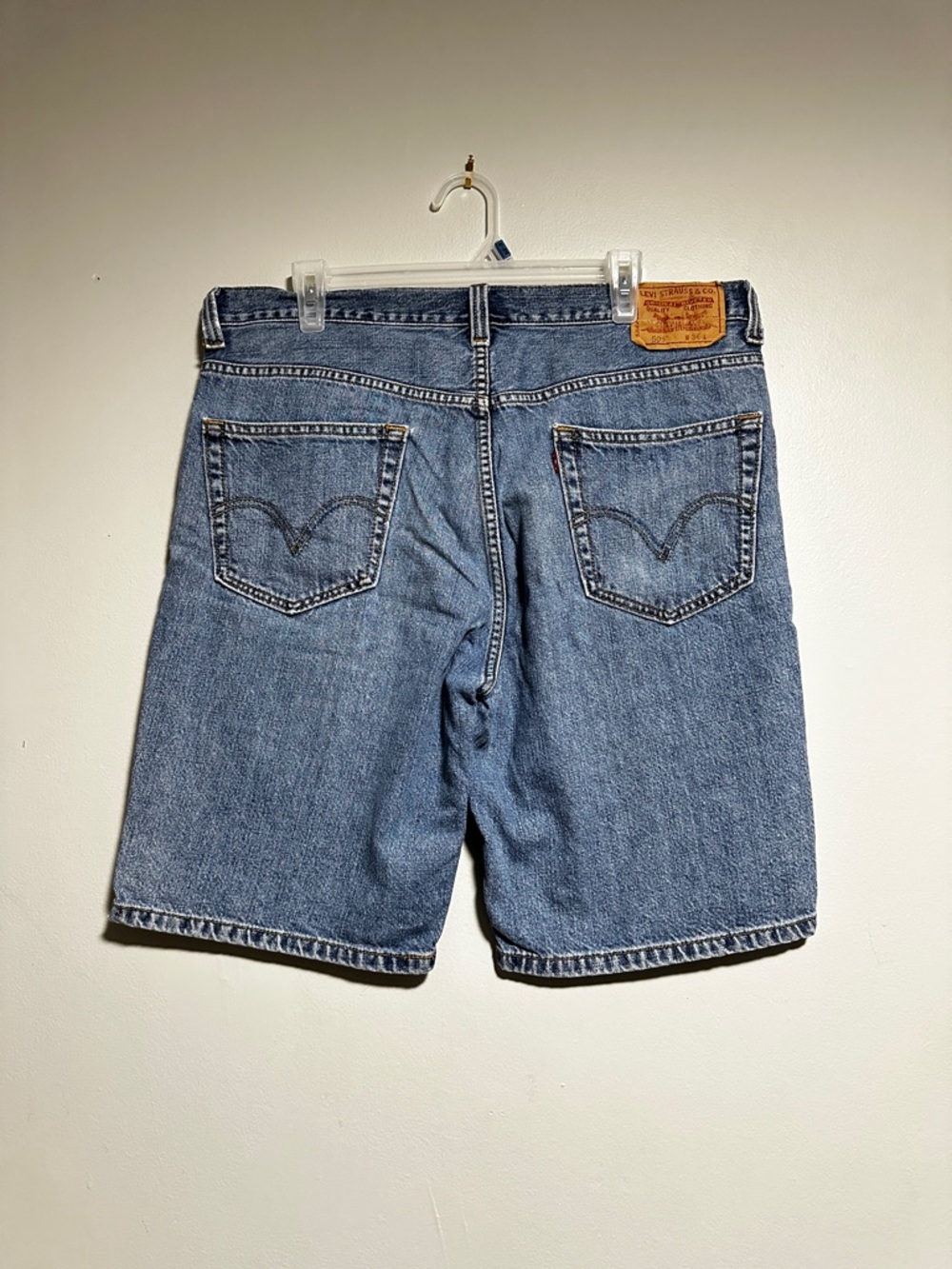 Levi's 505 Classic Blue Denim Men’s Shorts
